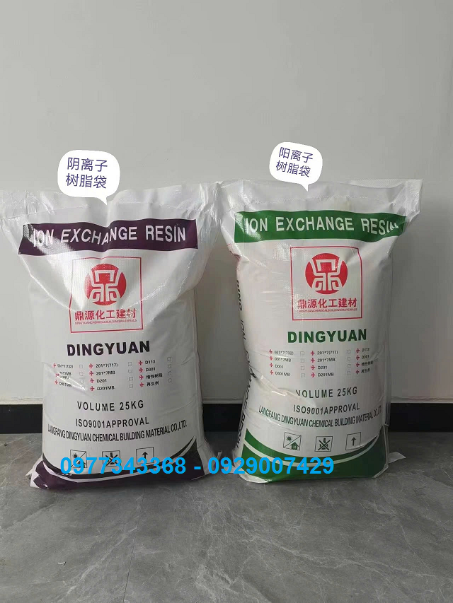 Hạt nhựa trao đổi Ion Cation, ion Arion